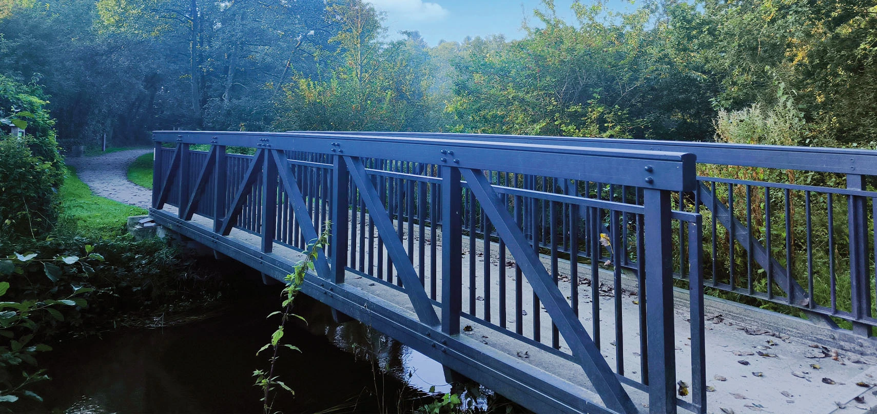 Brücke am Mühlenteich Schafflund